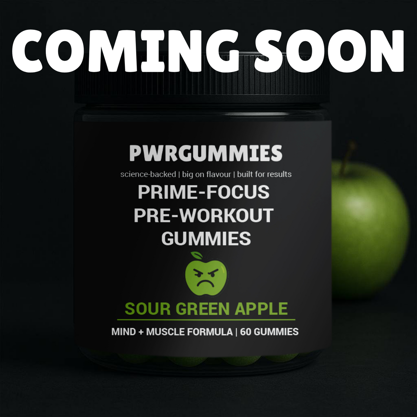 PRIME-FOCUS PRE WORKOUT GUMMIES