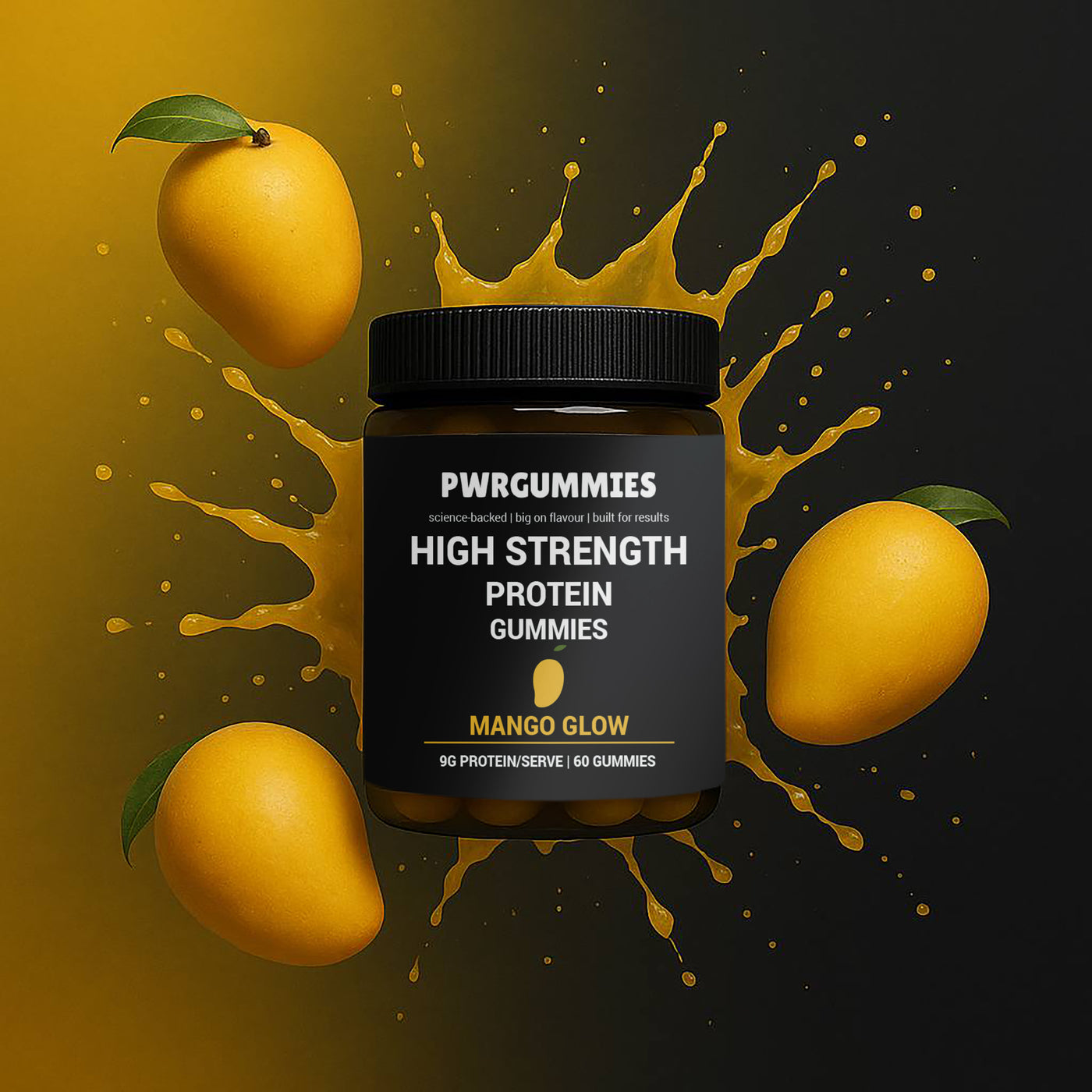 MANGO GLOW PROTEIN GUMMIES
