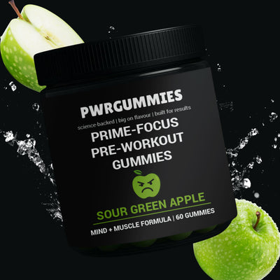 PRIME-FOCUS PRE WORKOUT GUMMIES