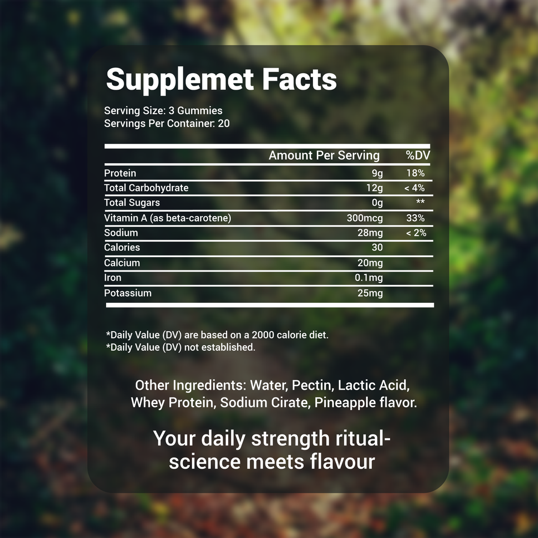 PINEAPPLE ZING PROTEIN GUMMIES – pwrgummies